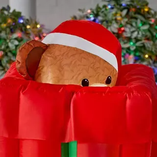 4.5 ft Animated LED Teddy Bear in Gift Box