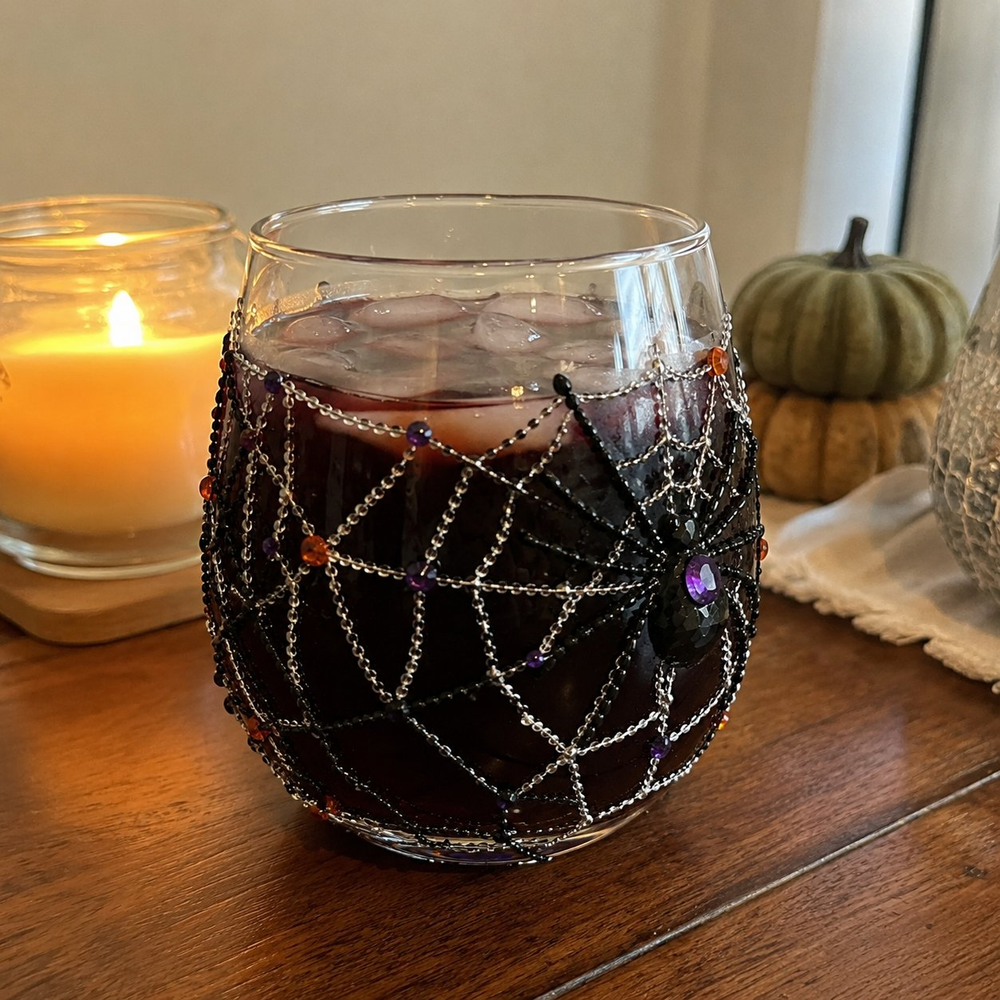 🔥LAST DAY 50% OFF - 🎃 3D Halloween Artisan Glass Cups, Festive Parties & Cozy Fall Home Bar Vibes